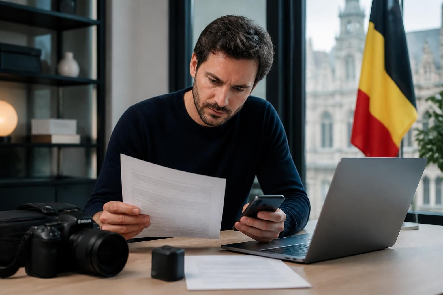 Een computer, telefoon of professionele apparatuur kopen in België: aftrekbaarheid en afschrijving
